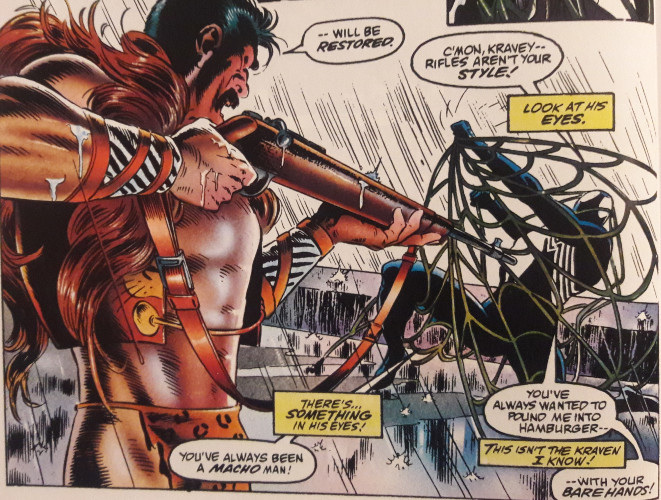 Spider-view: “Kraven's Last Hunt”