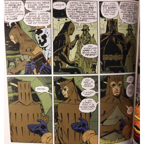 Alan Moore's Watchmen & Rorschach  Does He Set A Bad Example?